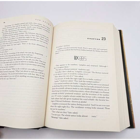 The Lost Symbol by Dan Brown 1st Edition Hardcover Robert Langdon - Picture 5 of 10